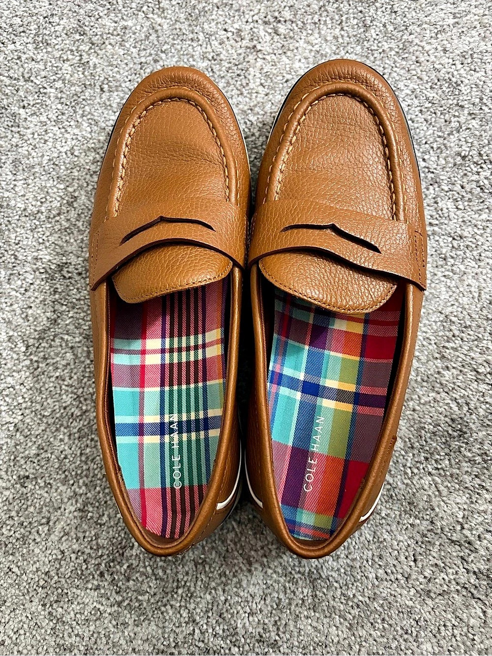 Cole Haan Pinch Penny Loafers Brown